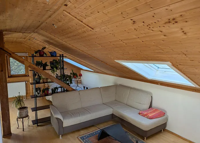 아파트 Eigene Etage Im Charmanten Holzhaus 미에스바흐